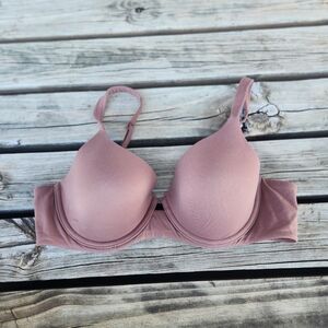 Ambrielle Super Soft Full Coverage Mauve 36B Bra Comfy